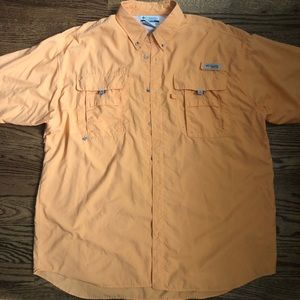 Orange Columbia PFG shirt